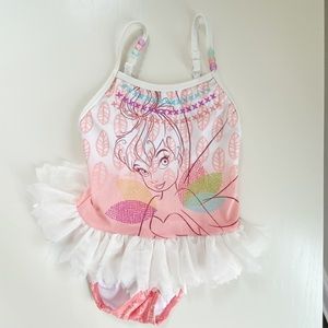 Disney One Piece Size 4 Tinkerbell